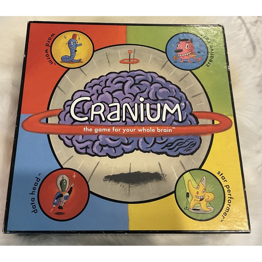 Cranium The Game For Your Whole Brain 2002 Board Game
